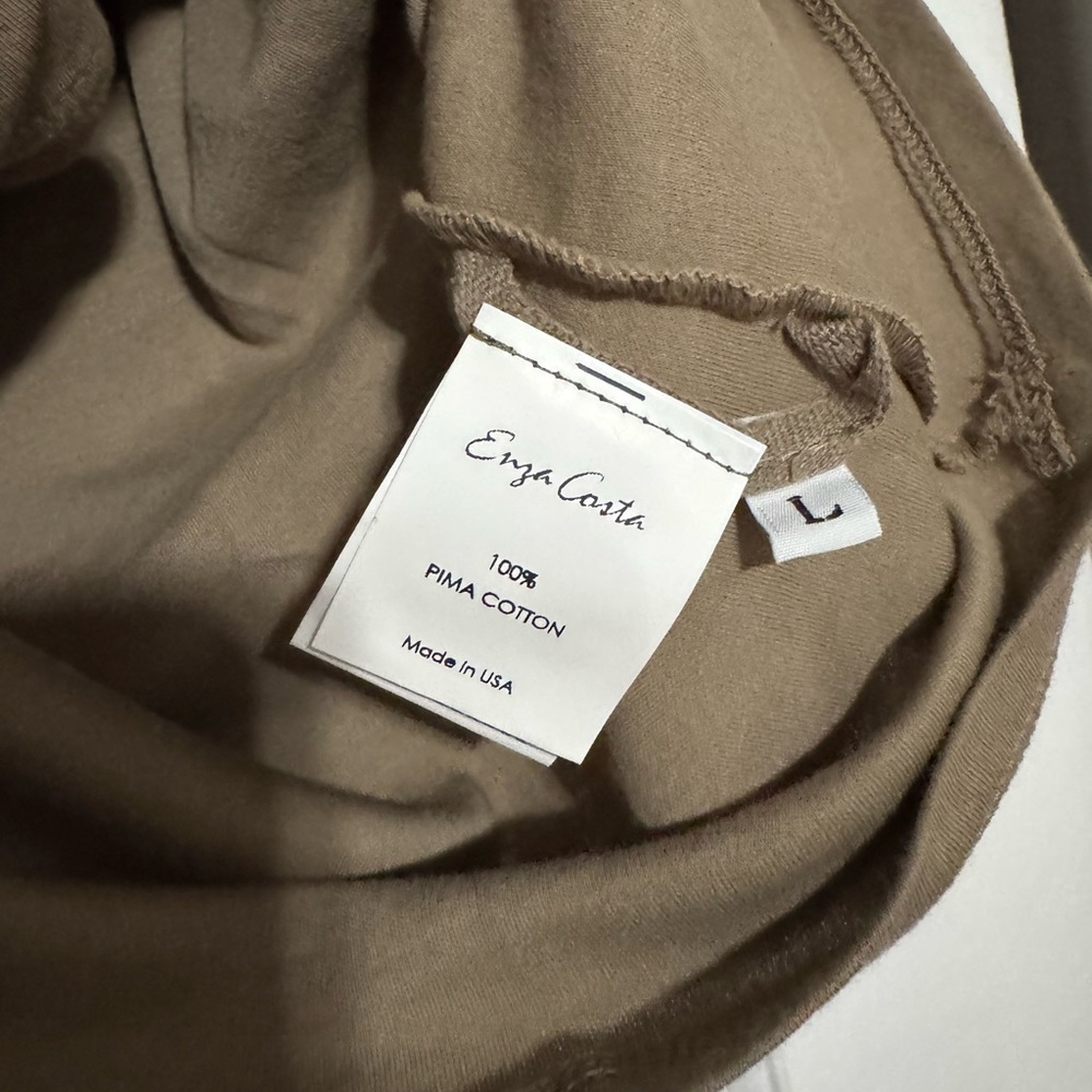 Enza Cami Tank Top in Olive Oil - Picture 5 of 7